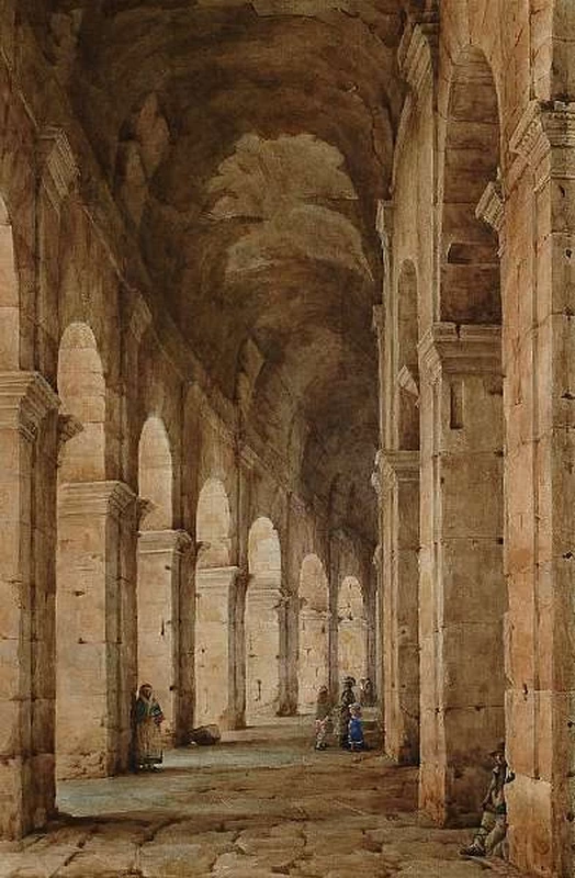 Veduta del Colosseo